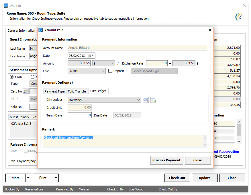 Checkout Process